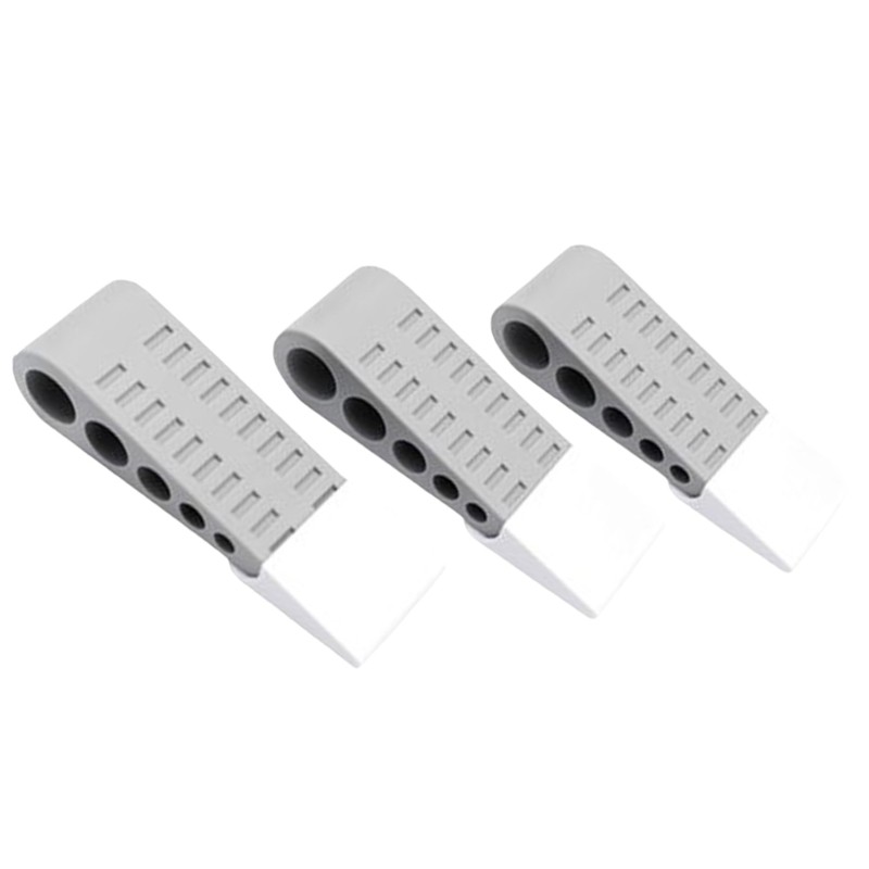 SPT * 3 ชิ้น Nonslip ประตูซิลิโคน Wedge Anticollision ประตูด้านหลัง ...