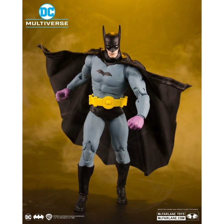 [สต๊อกพร้อม]โมเดลฟิกเกอร์ Mcfarlaneand First Debut Batman DC Action ...