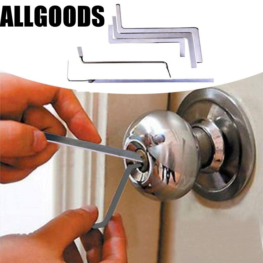 Allgoods Lock Picks Tool, Mini Hooks Double Row Lock Pick Set, สะดวก ...