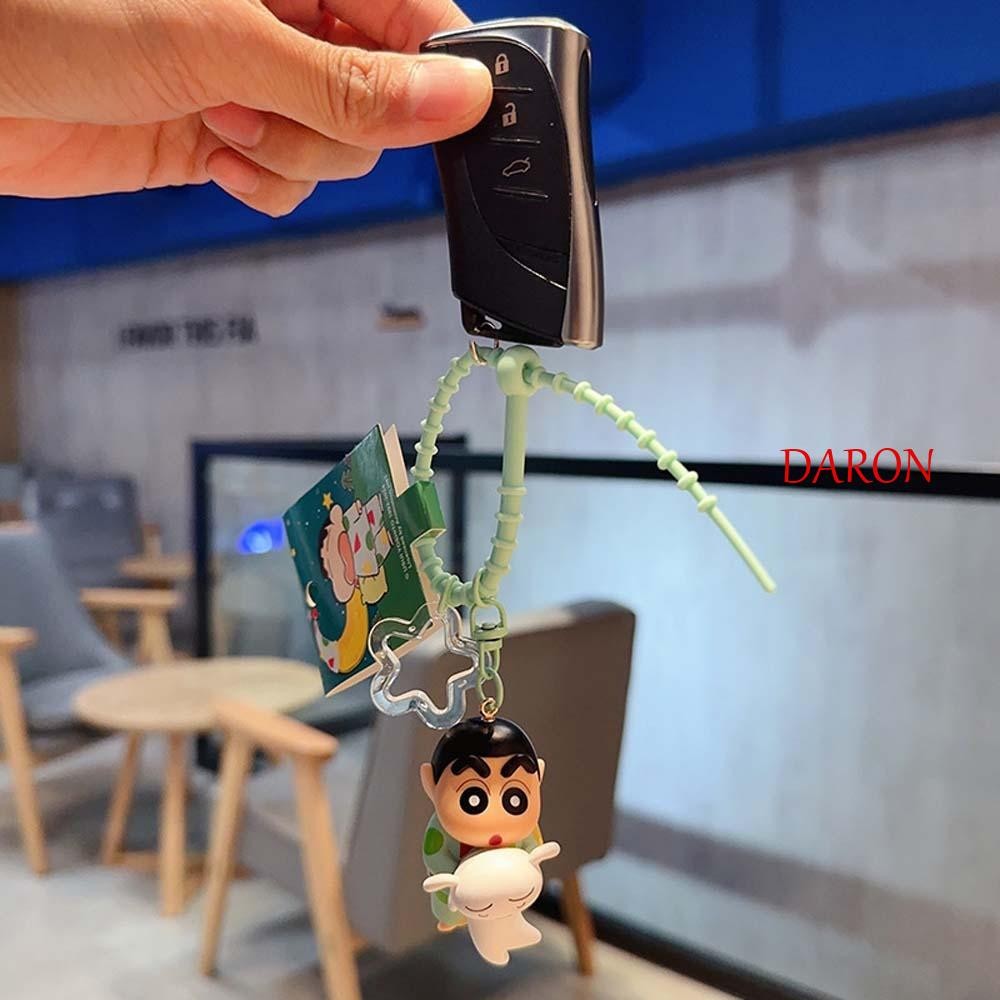 DARON พวงกุญแจเครยอนชินจัง, พลาสติก ABS Burizaemon Key แหวน, บุคลิกภาพ ...