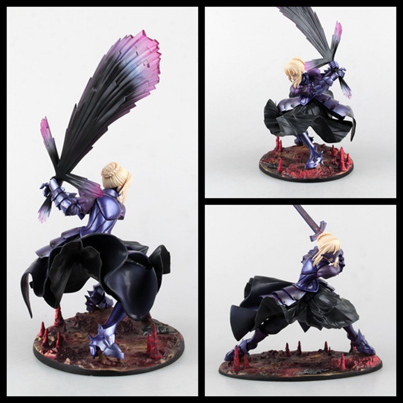 ฟิกเกอร์โมเดลฉาก Fate/Stay Night Fate Black Hesab SABRE King of Hell ...