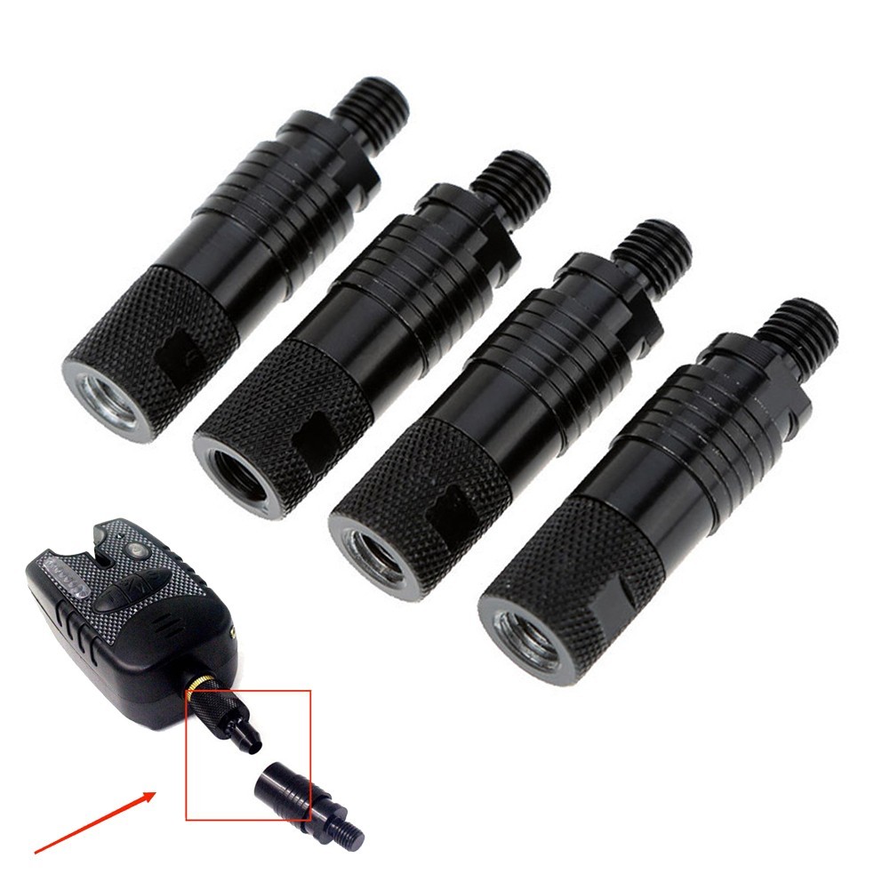 Lala_คุณภาพสูง 4 ชิ้นปลาคาร์พตกปลานาฬิกาปลุก Rod Quick Connector ตกปลา ...