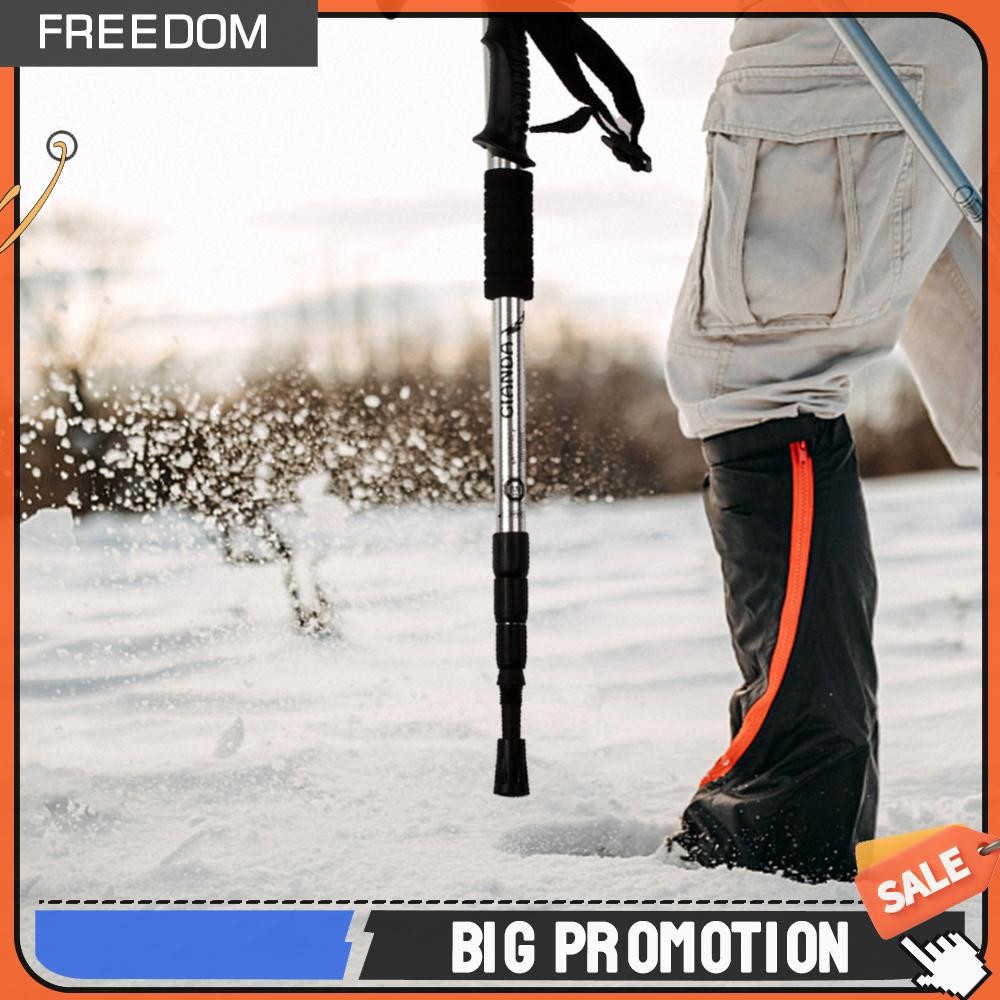Telescopic Trekking Trail Rod อลูมิเนียม Mountaineering Crutch ...