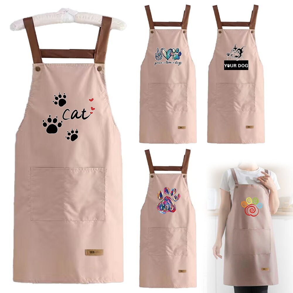 Backless apron ผ้ากันเปื้อนสำหรับเชฟ รูปแบบมาตรฐาน สวยงาม สะดวกในการสวม ...