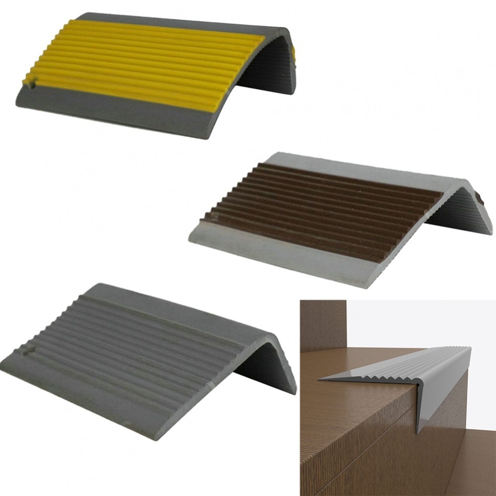 PVC Stair Nosing Create Safe and Stylish Steps 100cm Length Multiple ...
