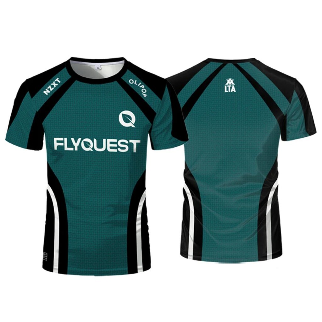 League Of Legends Esports Club FlyQuest Jersey LOL Team Training 2025 ...