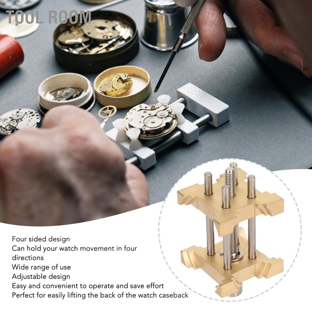Tool Room Watch Movement Holder Fixed Base Adjustable 4 Sided ...