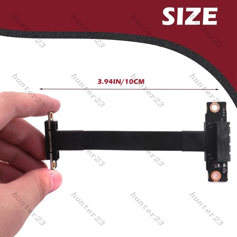 Pcie X1 Riser สาย Dual 90 องศามุมขวา PCIe 3.0 X1 ถึง X1 สาย 8Gbps PCI ...