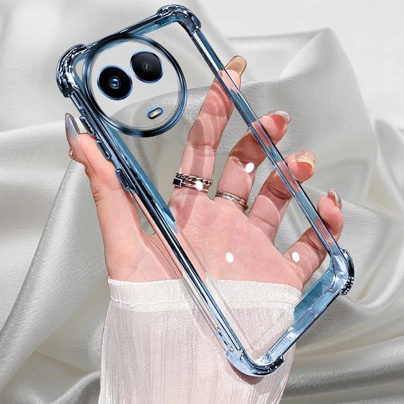 ป้องกันปลอกRealme 11x 5GกรณีTPUโทรศัพท์มือถือปกหลังสําหรับRealme11X 5G ...