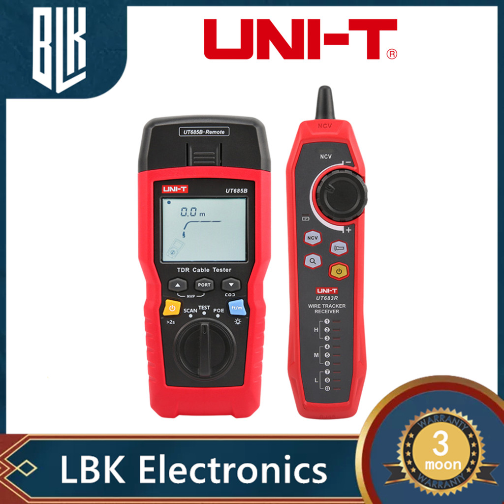 แท้ ส่งจากไทย UNI-T UT685B KIT เครื่องทดสอบติดตามสายแลนด์ LAN wire ...