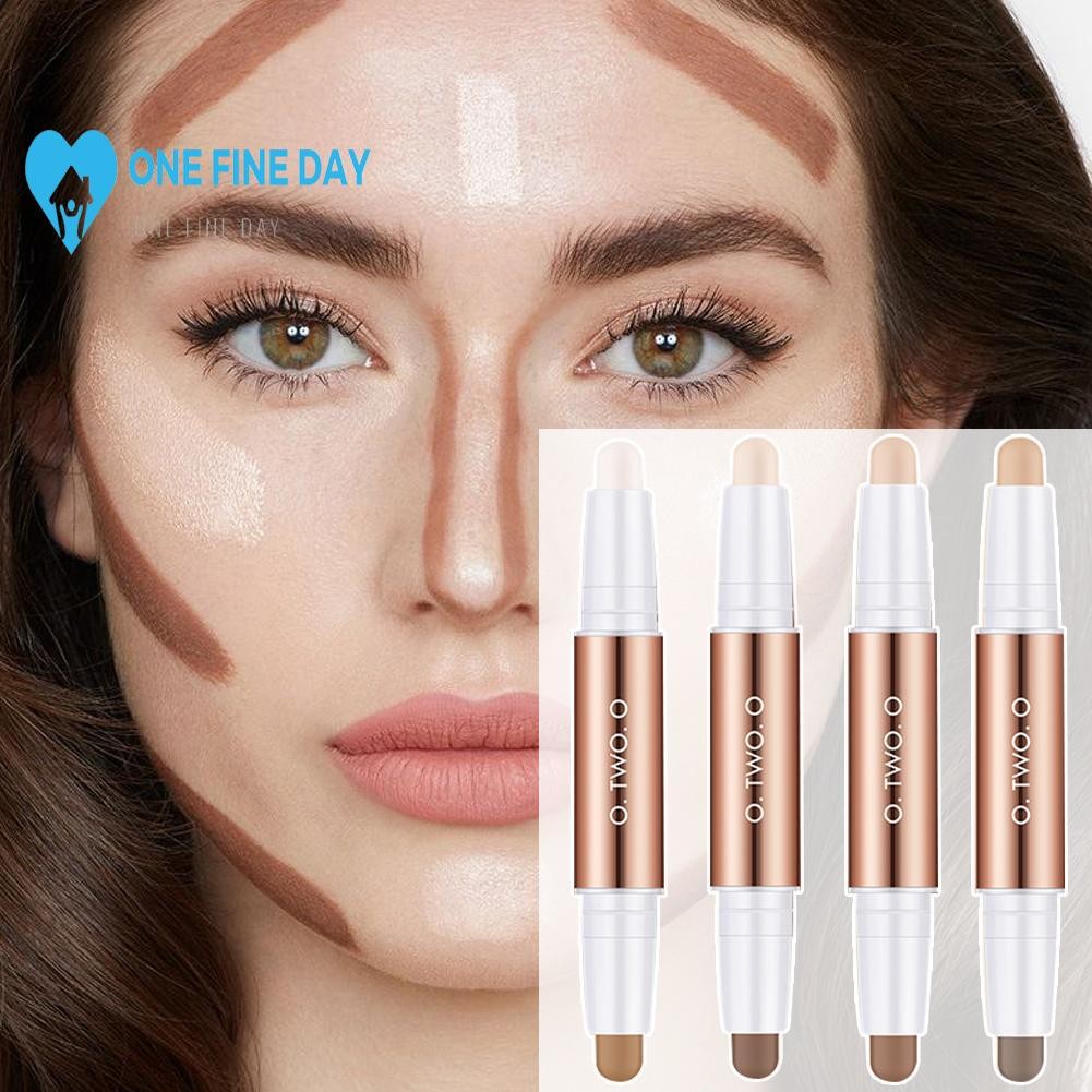 O.two.o Contour Stick Double Head Contour Pen 2 คอนซีลเลอร์ Lasting In1 ...