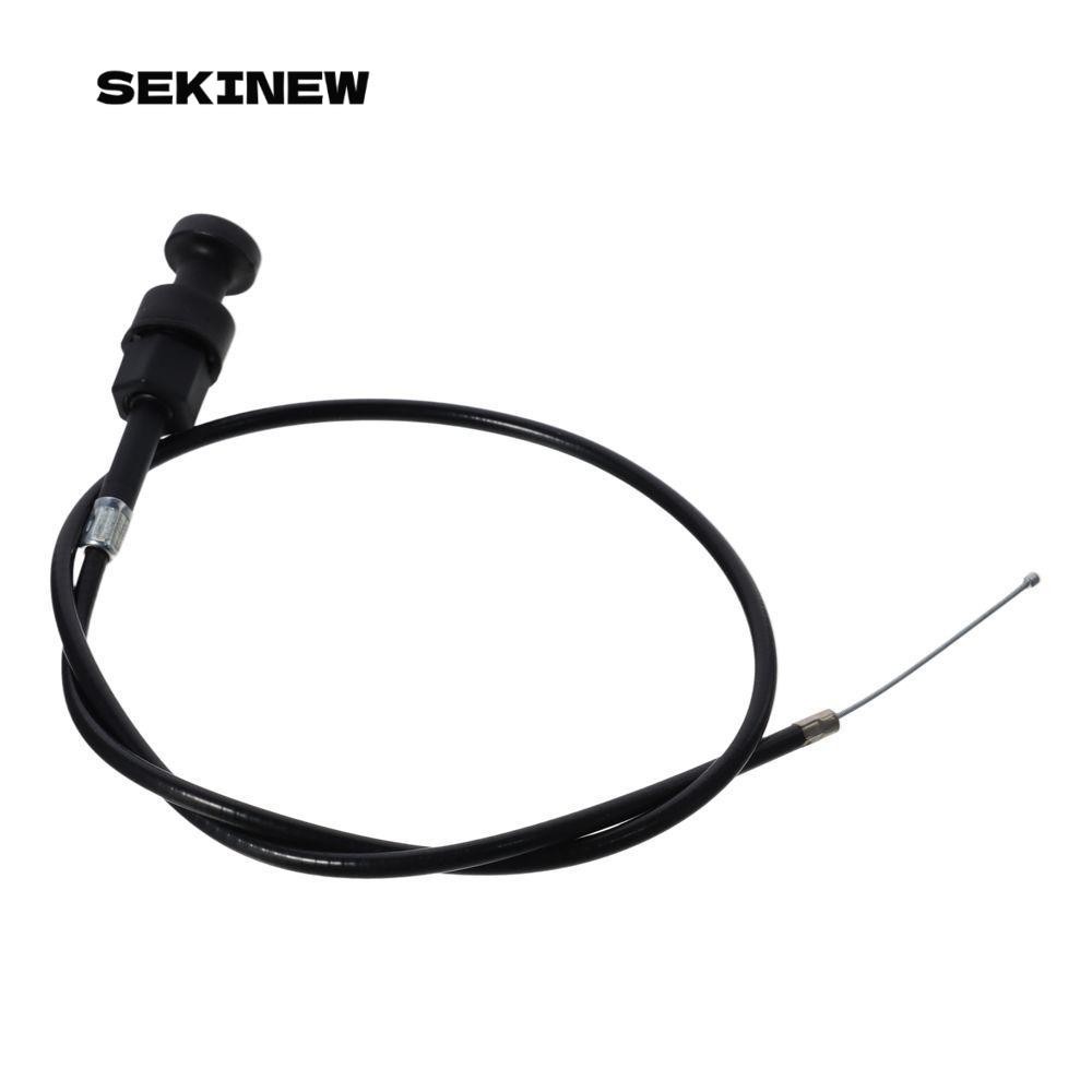 Sekinew Choke Cable,พลาสติกและโลหะสี: รถจักรยานยนต์สีดํา Push Pull ...