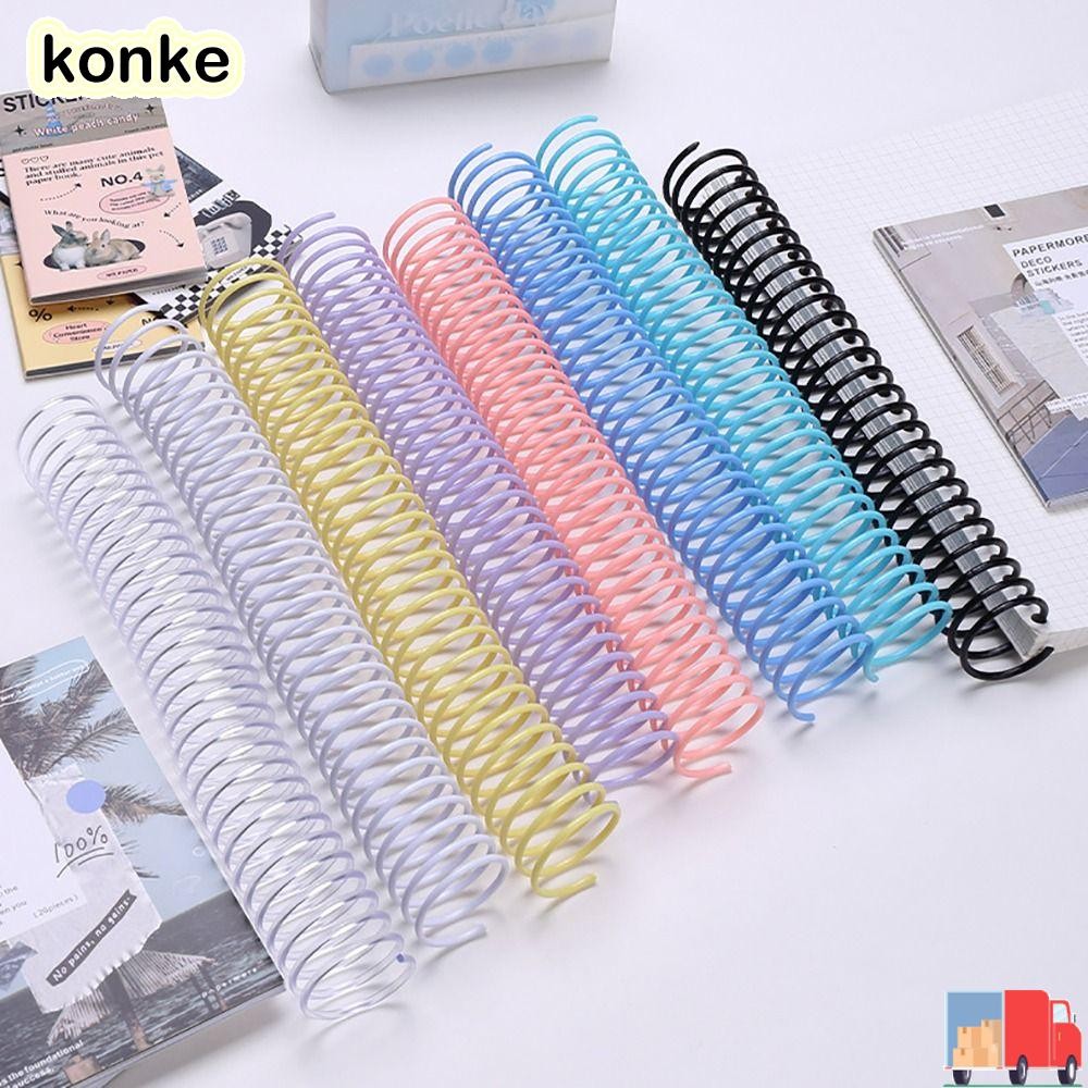 KONKE 5PCS หลวม-leaf Binding Coils,พลาสติกเส้นผ่านศูนย์กลาง 16/35 มม. ...