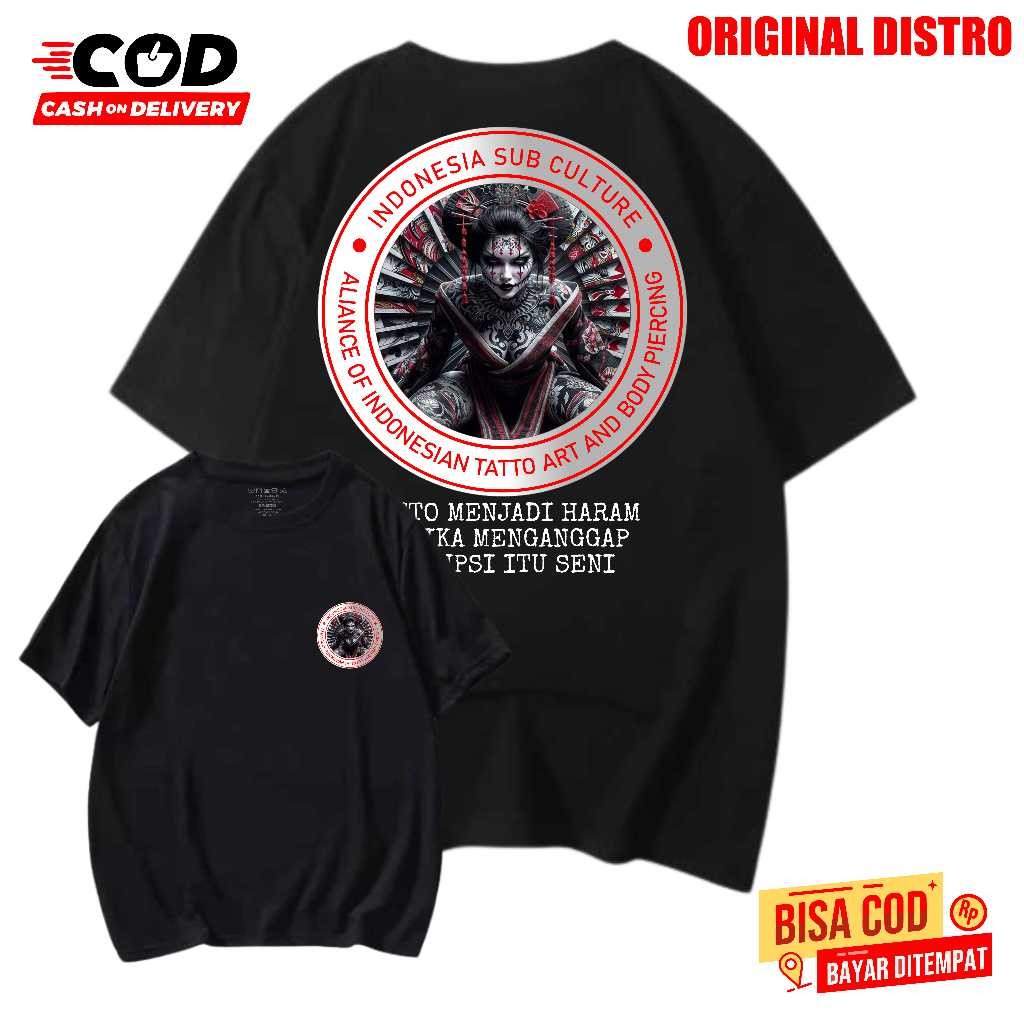 รอยสักวัฒนธรรม Masberto Sub TTATTO Distro เสื้อยืด ไม่ใช่อาญา | Shopee ...