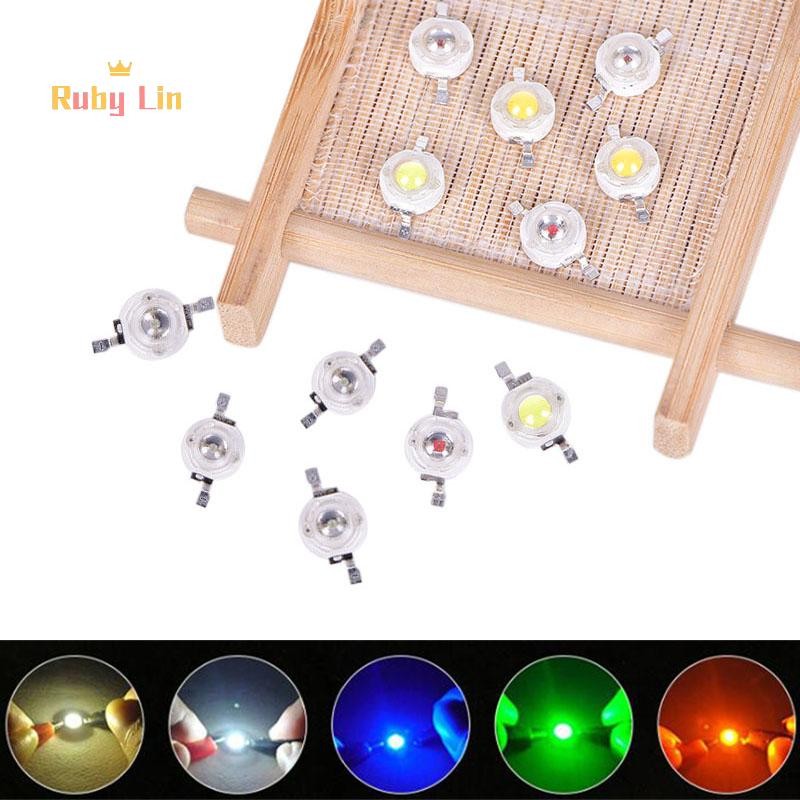Ruby Lin 10pcs 1W High-Power Led โคมไฟ Highlighg ไฟลูกปัด High-Power ...