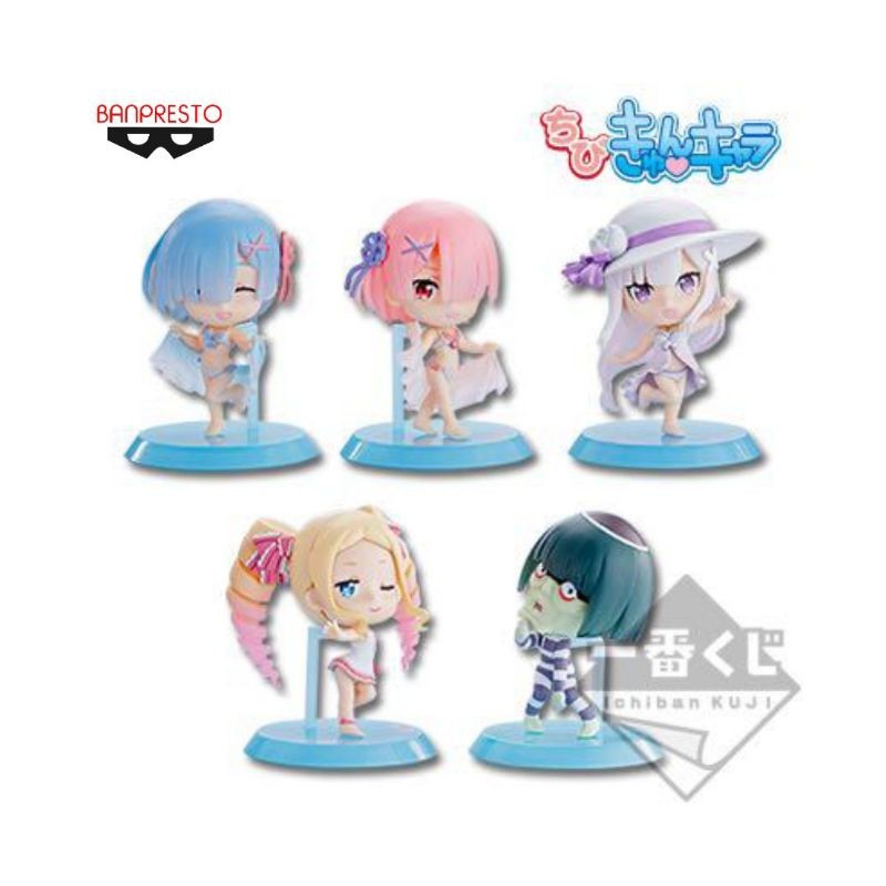 Banpresto Re:Zero Starting Life Vol.4 Chibikyun Ram – Figura Collezionabile