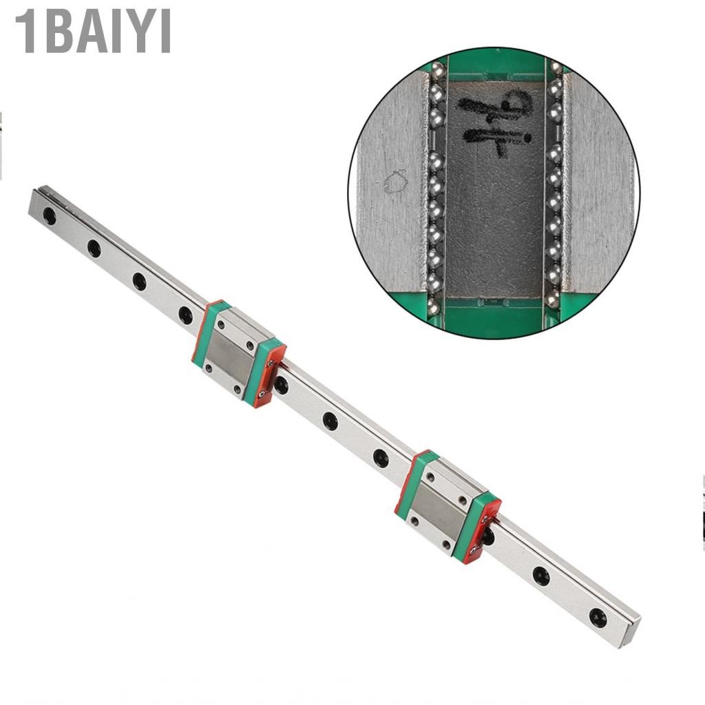 1baiyi MGN12 300mm Mini Linear Rail Guide พร้อม 2PCS MGN12B บล็อกสไลด์ ...