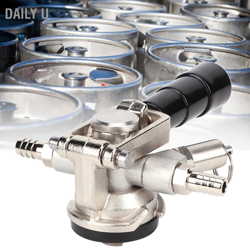 Daily U D Type Stainless Steel Beer Keg Coupler Dispenser Equipment ...