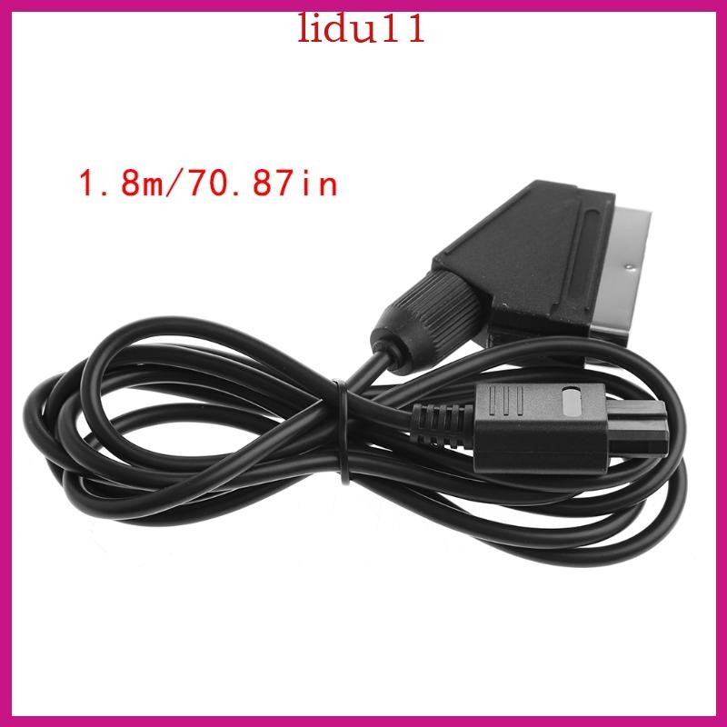 LID สําหรับ Gamecube และ N64 คอนโซล AV TV Video Scart เกมสายไฟ | Shopee ...
