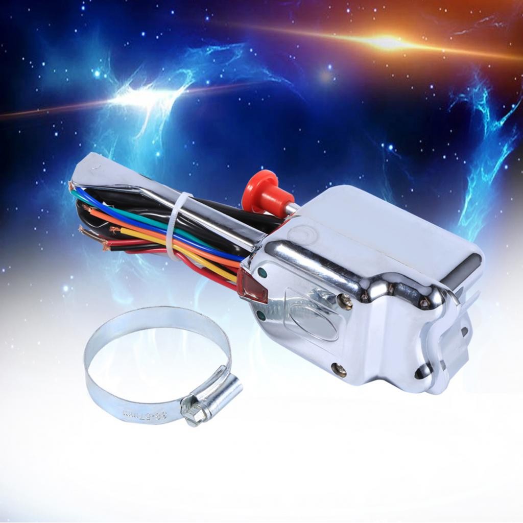 Universal Street Hot Rod Chrome Turn Turn Switch Solution Solution ...