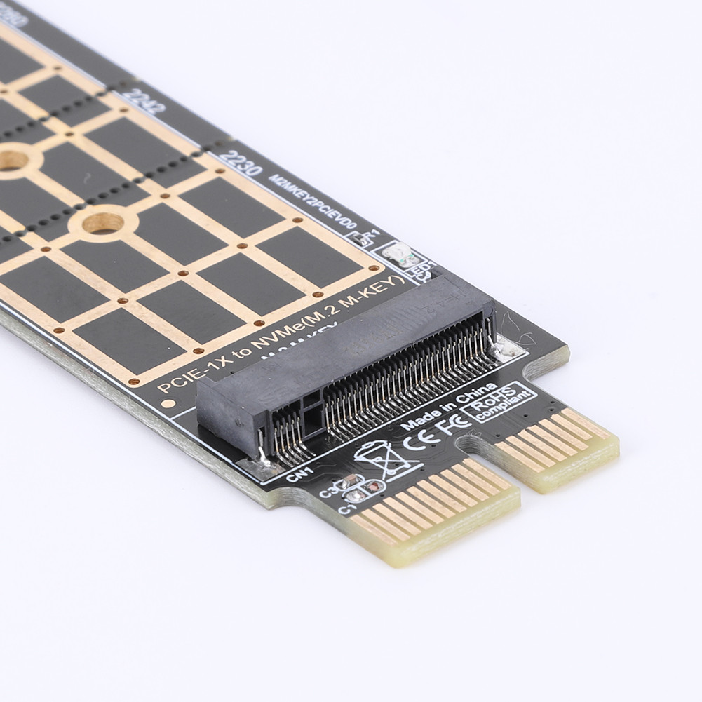 Nvme SSD M.2 PCIE 3.0 X1 Raiser การ์ด 8 Gbps รองรับ 2230 2242 2260 2280 ...