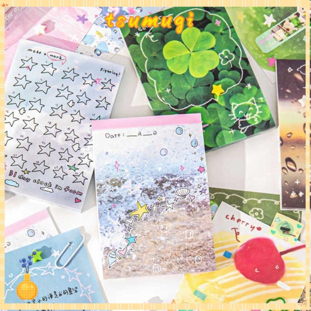แผ่นจดบันทึกไดอารี่ TSUMUGI การ์ตูนรอบ ๆ Dream Series Memo Pads ของขวัญ ...