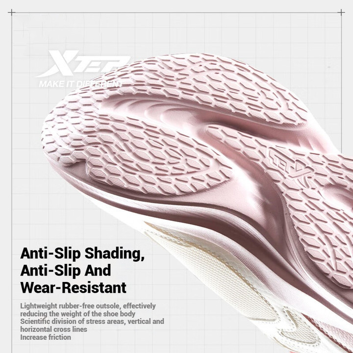XTEP Running รองเท้าผู้หญิง 2025 ฤดูร้อนใหม่ ตาข่ายระบายอากาศ น้ำหนักเบาทามความต้องการ — รองเท้ากีฬา แบรนด์ Xtep ของแท้ 100% เช็คราคาจาก Shopee Lazada thumbnail 2