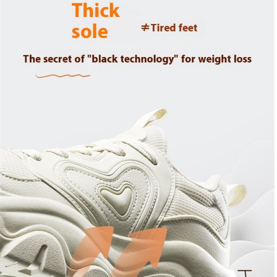XTEP รองเท้าลําลอง Rebound Brethable พื้นหนาเพิ่มความสูง All-match ทนต่อการสึกหรอลื่นผู้ชายอินเทรนด์ผู้หญิง — รองเท้ากีฬา แบรนด์ Xtep ของแท้ 100% เช็คราคาจาก Shopee Lazada thumbnail 3