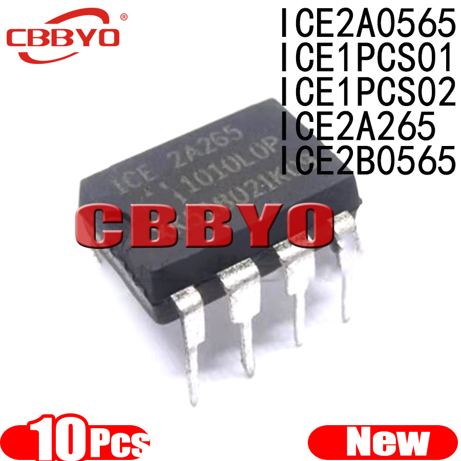 Kit 50 Peças - Circuito Integrado ICE2B265 DIP-8 (PTH) Circuitos