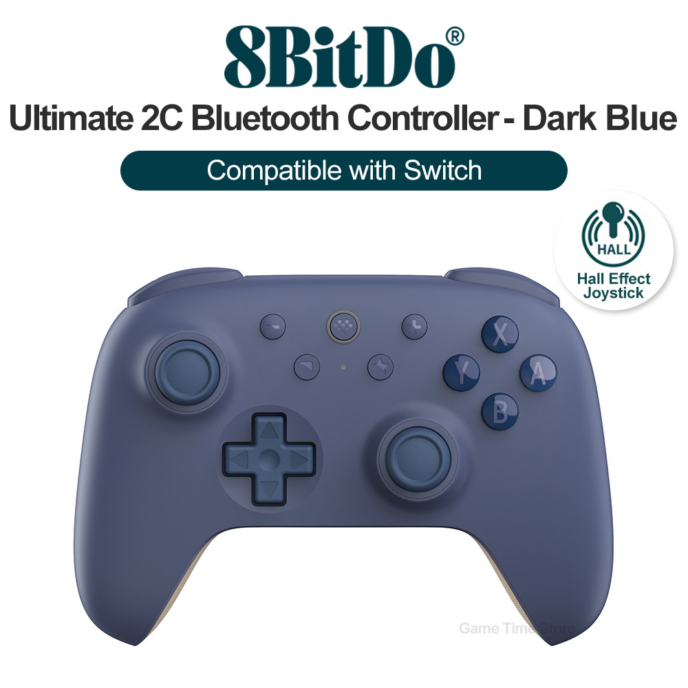8bitdo Ultimate 2C บลูทูธคอนโทรลเลอร์เกมแพดไร้สายพร้อม Hall Effect ...