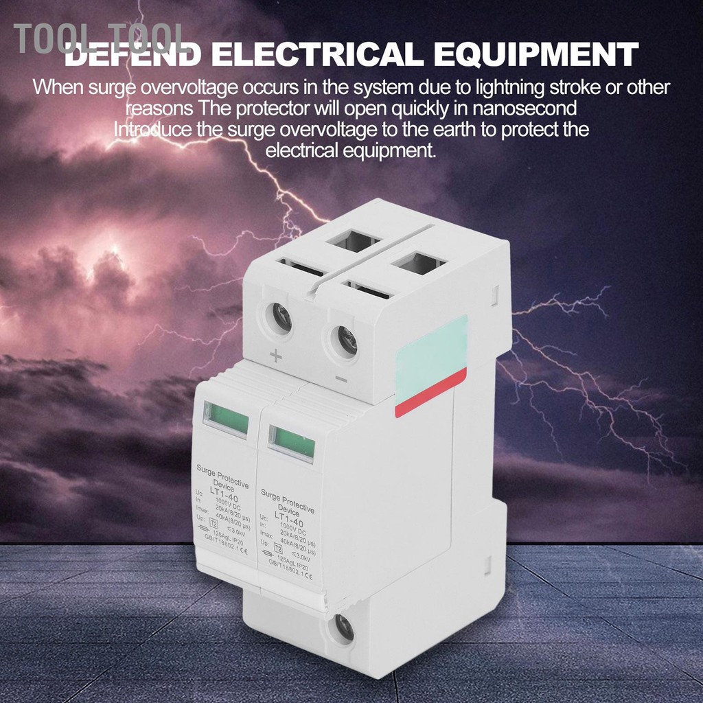Tool Surge Protective Device Photovoltaic PV Voltage Protection ...