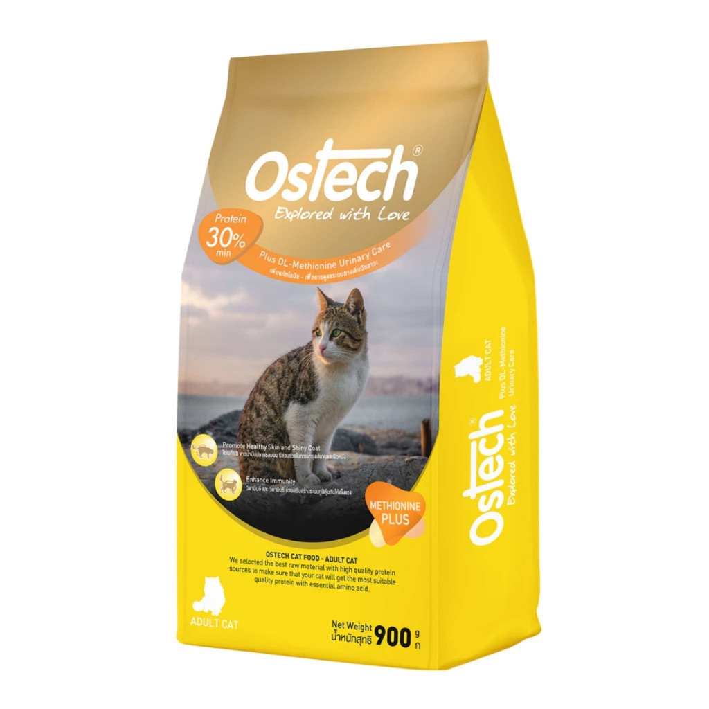 Ostech Premium ออสเทค พรีเมี่ยม อาหารแมว อร่อย โภชนาการครบถ้วนดูแลรอบ ...