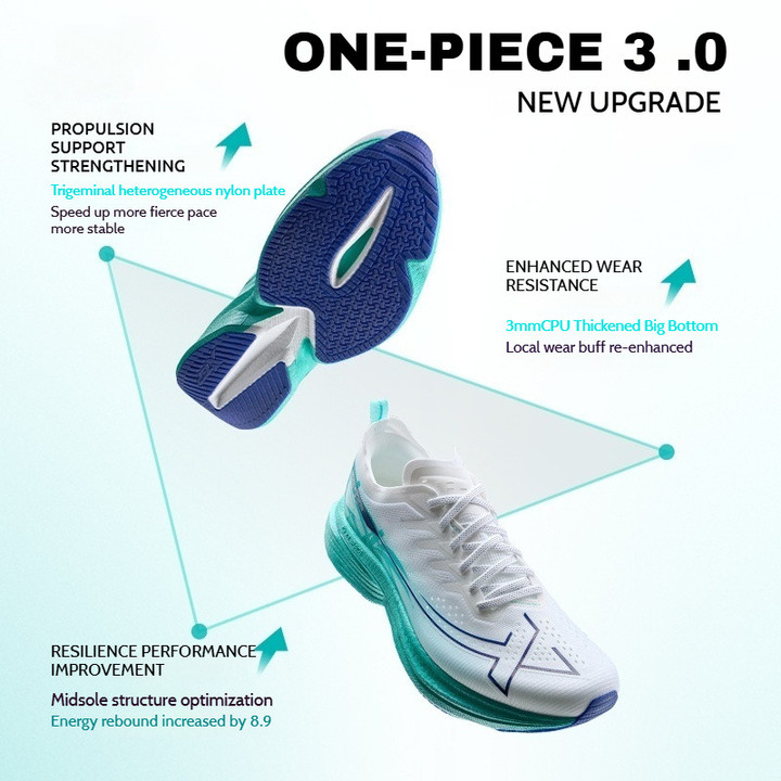XTEP One Piece 3.0 Racing Marathon ผู้หญิงรองเท้าวิ่ง Exotic Nylon แผ่น Ultra-Stable สนับสนุน Rapidly Racing รองเท้าวิ่ง — รองเท้ากีฬา แบรนด์ Xtep ของแท้ 100% เช็คราคาจาก Shopee Lazada thumbnail 6