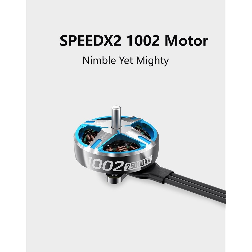[10-1] 4ลูก GEPRC SPEEDX2 1002 25000KV/18000KV Motor มอเตอร์โดรนจิ๋ว ...