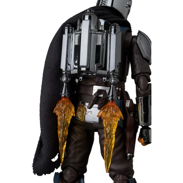 MAFEX No.256 THE MANDALORIAN CHROME Ver. Approximately 160mm tall