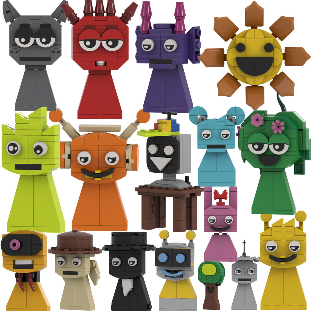 Building Block ของเล่น sprunki incredi Building Block ชุดของเล่นเพื่อ ...