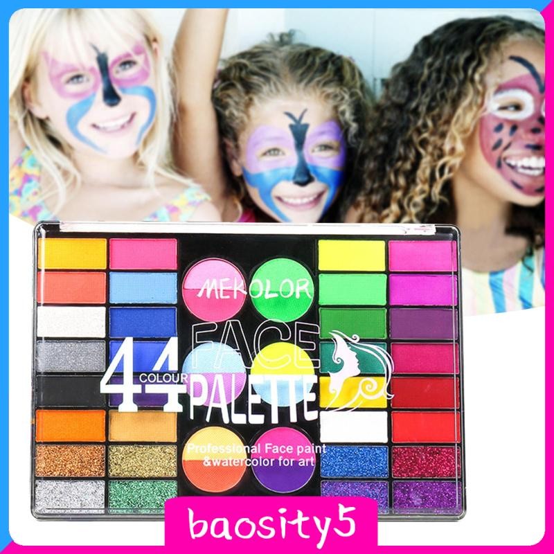 [Baosity5] Face Body Paint Paint Paint Paint Painting Palette คอสเพลย์ ...
