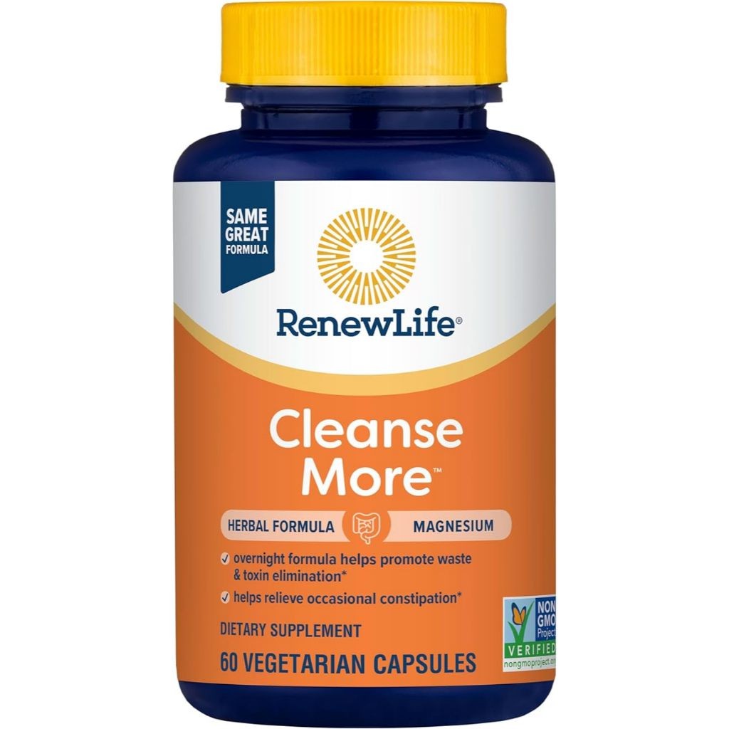 Renew Life Cleanse More Overnight Formula (60Capsules) | Shopee Thailand