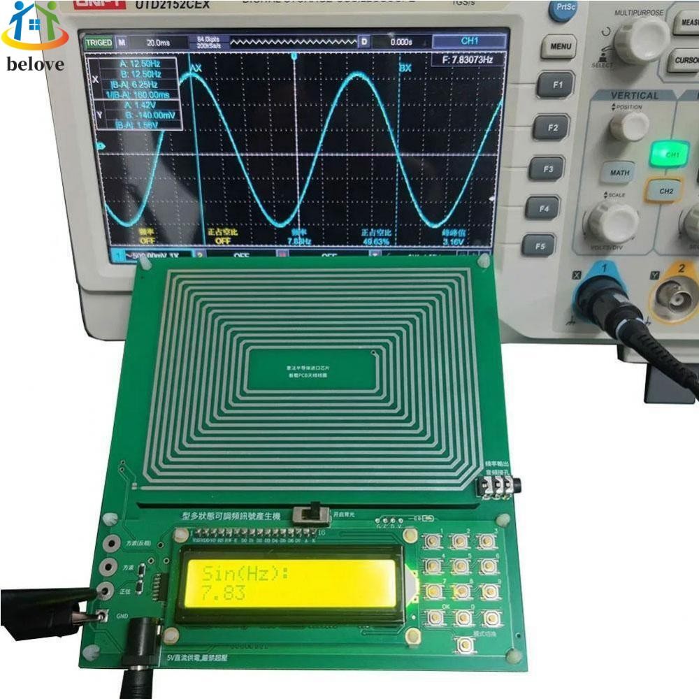 ปรับ 0.1Hz~30000Hz 5V Pulse Sine Frequency Schumann Wave Generator ...