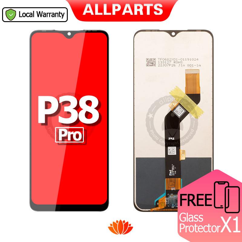 จอแสดงผลสําหรับ Itel P38 Pro P682L LCD Touch Screen Digitizer เปลี ่ ยน ...