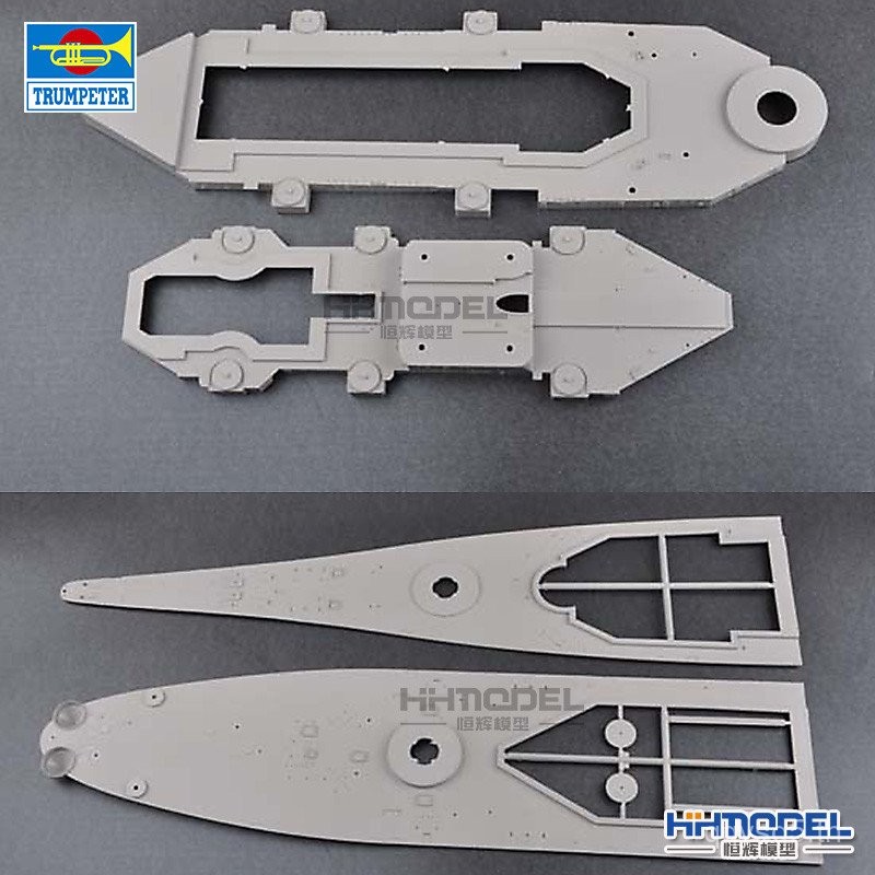 Maquette USS Iowa BB-61 1:200 - Kit Militaire Trumpeter Pour Modélistes Expérimentés
