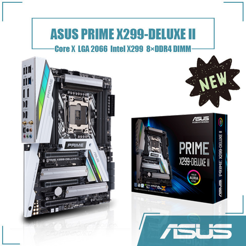 ASUS PRIME X299-DELUXE II , Intel Desktop Motherboard | Achetez sur