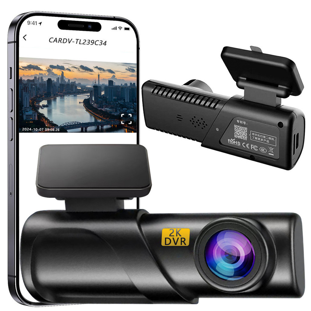 Dash Cam สมาร์ทรถบันทึก HD 1080P ACC USB Panoramic WIFI เครื่องบันทึก ...