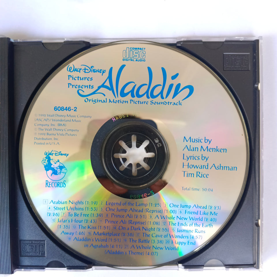 ซีดี Alan Menken, Howard Ashman, Tim Rice - Aladdin (Original Motion ...