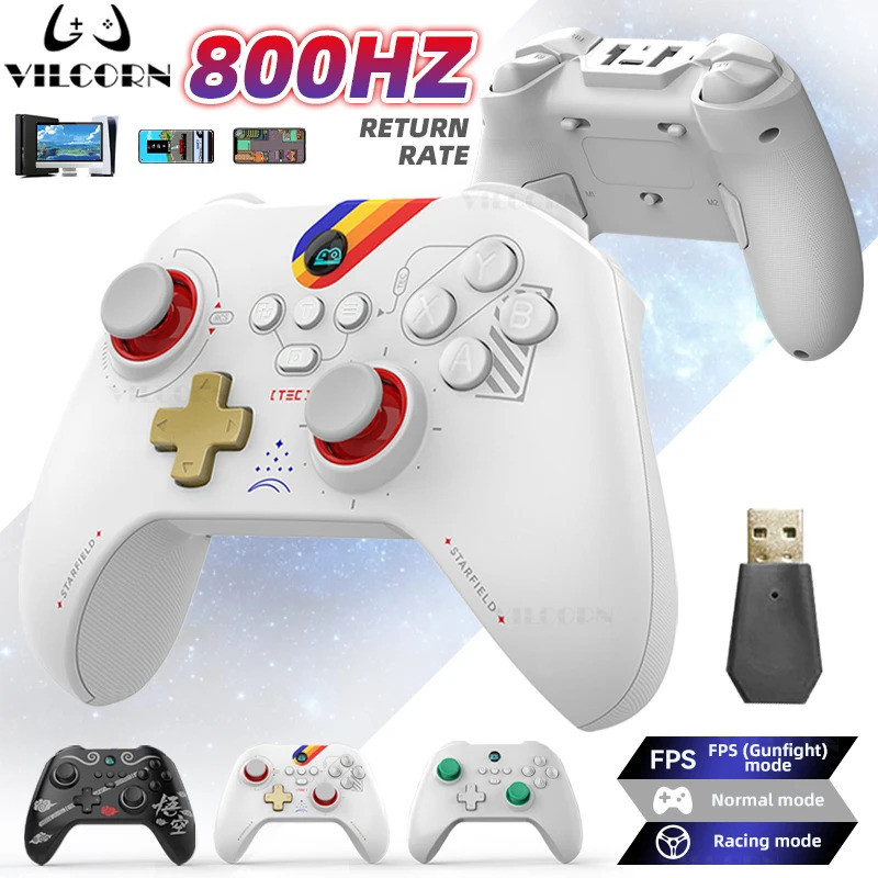 จอยเกมไร้สาย Z03 FPS สำหรับพีซี อัตราการตอบสนอง 800Hz 3 โหมด ...