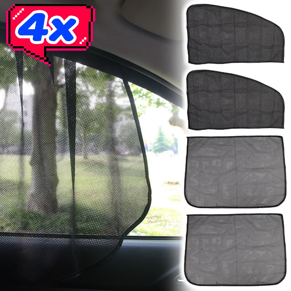 2/4 ชิ้น Auto Sunshade Blocker อุปกรณ์เสริม - Magnetized Car Window ...