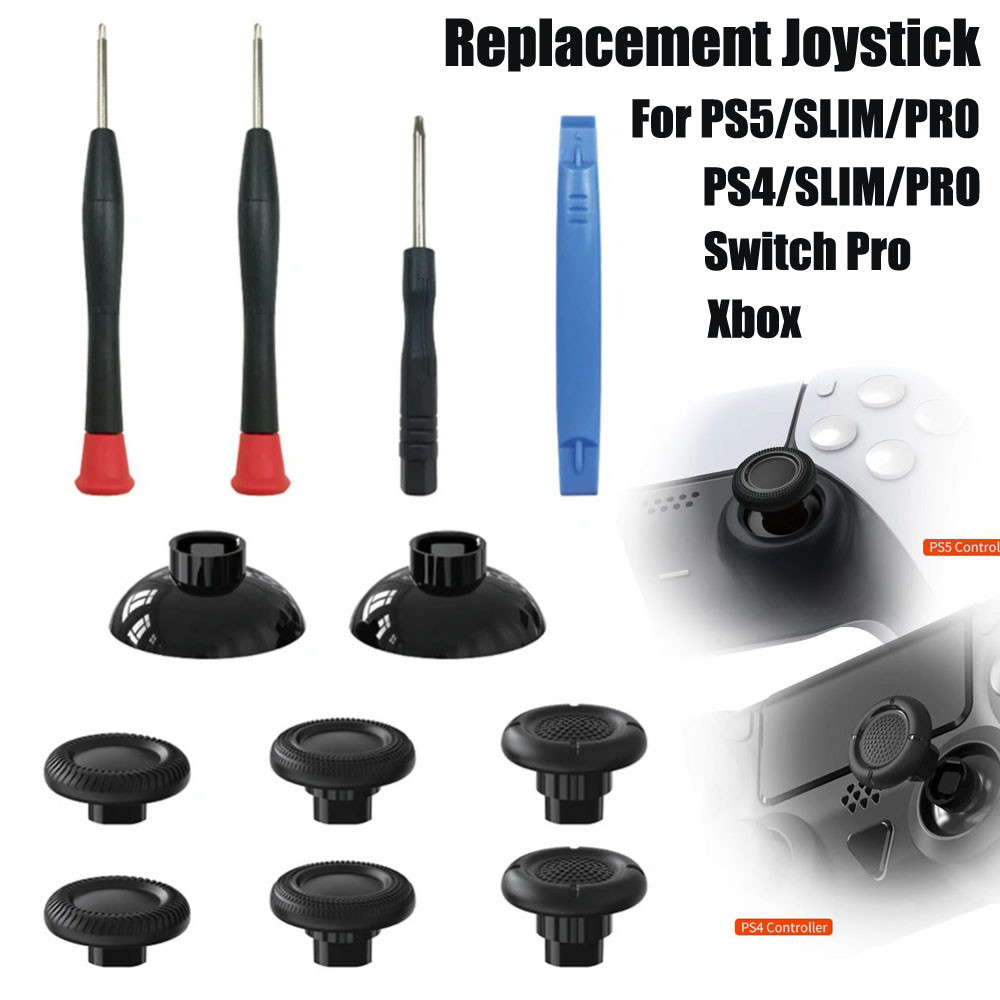 3D Analog Cap จอยสติ๊ก Thumb Stick Grip Caps สําหรับ PS5 / Switch Pro ...