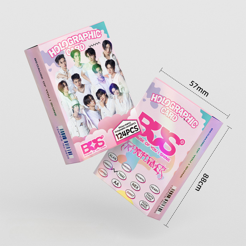 Sunsu Bus LOMO Card Holographic ใหม่ 124pcs Photocards เพราะคุณ I Shine ...