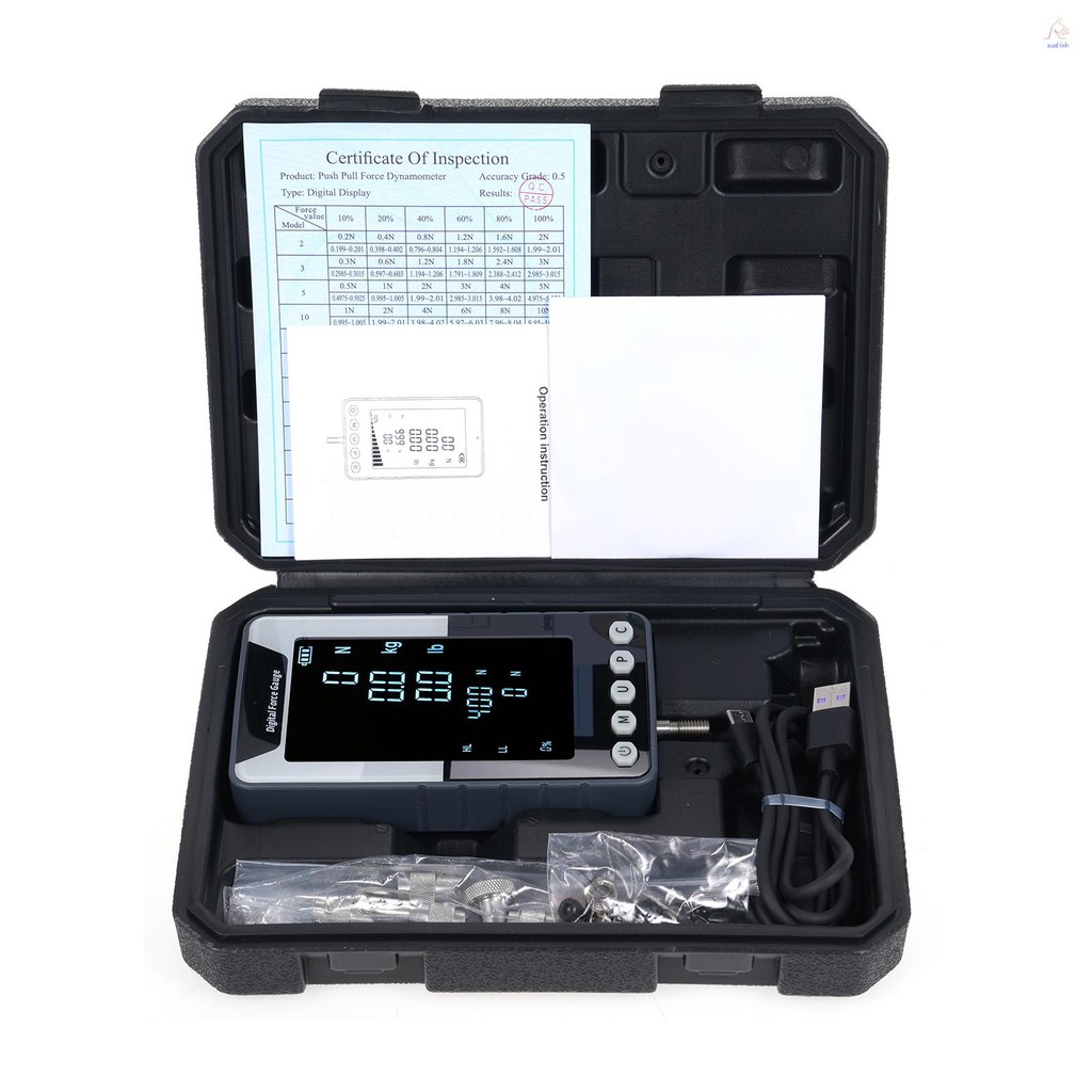A2ho) Digital Force Gauge 500N.m Push Pull Gauge แบบพกพา Force Meter ...