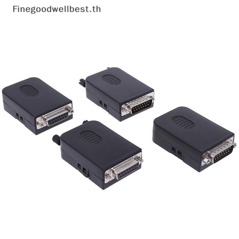 Fbth DB15 D-SUB 2 แถว 15 พินปลั๊ก Breakout Terminals บอร์ดเชื่อมต่อ HOT ...